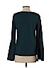 Ann Taylor Teal Long Sleeve Top Size S - photo 2