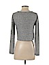 Unbranded Gray Long Sleeve Top Size S - photo 2