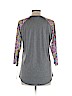 Lularoe Gray 3/4 Sleeve T-Shirt Size L - photo 2