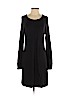 Lou & Grey 100% Cotton Black Casual Dress Size S - photo 1