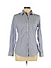 Banana Republic Factory Store 100% Cotton Blue Long Sleeve Button-Down Shirt Size 10 - photo 1