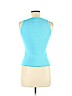 Lillie Rubin Blue Sleeveless Top Size S - photo 2