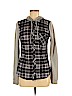 Polly & Esther 100% Polyester Black Long Sleeve Button-Down Shirt Size M - photo 1