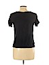 Ann Taylor LOFT 100% Linen Black Short Sleeve Top Size L - photo 2