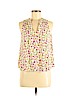 Maeve 100% Rayon Ivory Sleeveless Blouse Size 6 - photo 1