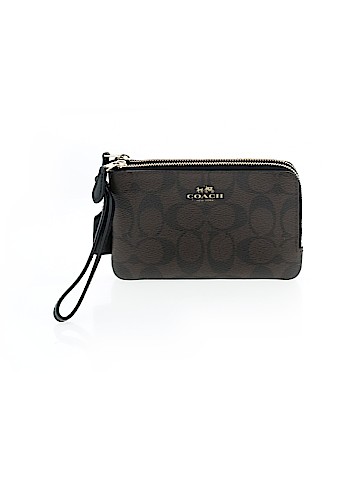 Coach Factory Leather Wristlet (view 1)