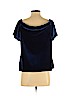 White House Black Market Blue Short Sleeve Top Size S - photo 2