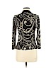 Susan Lawrence Black 3/4 Sleeve Top Size M - photo 2