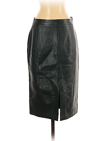 White House Black Market Leather Skirt (view 1)