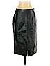 White House Black Market 100% Leather Green Leather Skirt Size 4 - photo 1