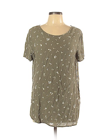 LC Lauren Conrad Short Sleeve Blouse (view 1)
