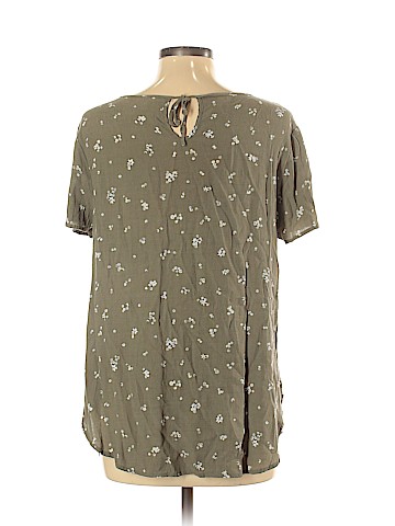LC Lauren Conrad Short Sleeve Blouse (view 2)