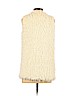 Xhilaration 100% Polyester Ivory Faux Fur Vest Size S - photo 2