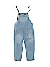Zara 100% Cotton Solid Blue Jumpsuit Size 18-24 mo - photo 2