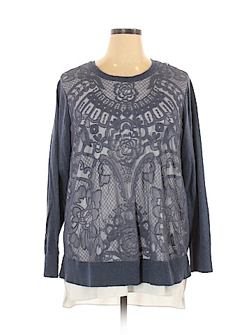 Simply Vera Vera Wang Long Sleeve Top (view 1)