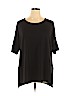 Ava & Viv Black Short Sleeve Top Size 2X - photo 1