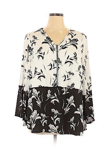 Alfani 3/4 Sleeve Blouse (view 1)