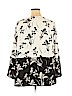 Alfani 100% Polyester Black 3/4 Sleeve Blouse Size 2X - photo 2