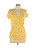 Boden Yellow Short Sleeve Top Size 12 - photo 1