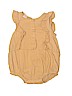 Zara Baby 100% Cotton Tan Short Sleeve Outfit Size 2 - 3 - photo 1