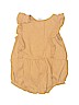 Zara Baby 100% Cotton Tan Short Sleeve Outfit Size 2 - 3 - photo 2