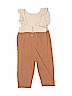 Zara Baby 100% Cotton Brown Jumpsuit Size 2 - 3 - photo 2