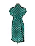 Motherhood 100% Polyester Green Casual Dress Size L - photo 2