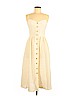 H&M 100% Cotton Yellow Casual Dress Size 6 - photo 1