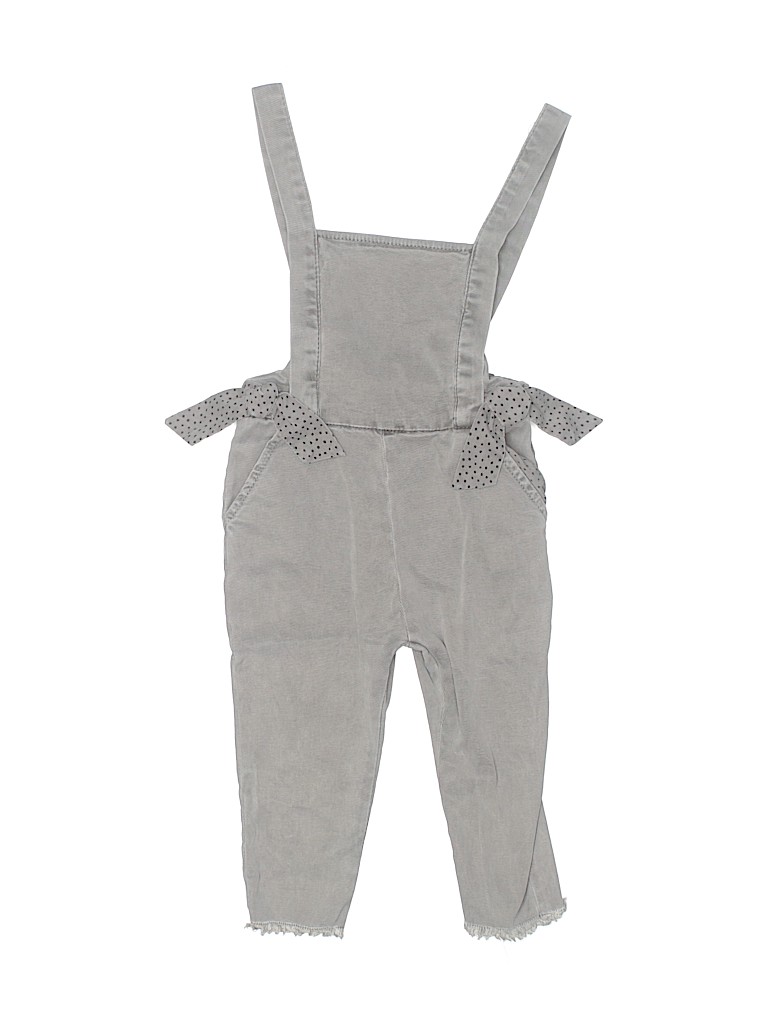 Zara Baby Gray Overalls Size 18-24 mo - photo 1