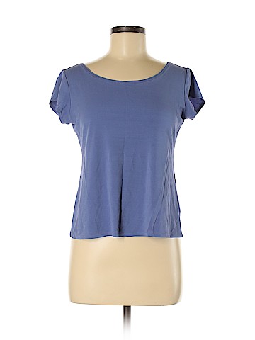 Eileen Fisher Short Sleeve Silk Top (view 1)