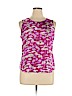 Coldwater Creek 100% Silk Pink Sleeveless Silk Top Size L (petite) - photo 1