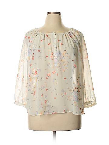 LC Lauren Conrad Long Sleeve Blouse (view 1)