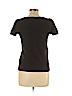 Ann Taylor LOFT Black Short Sleeve Top Size L - photo 2