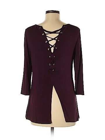 Lemon Tart 3/4 Sleeve Top (view 2)