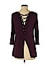 Lemon Tart Purple 3/4 Sleeve Top Size M - photo 2