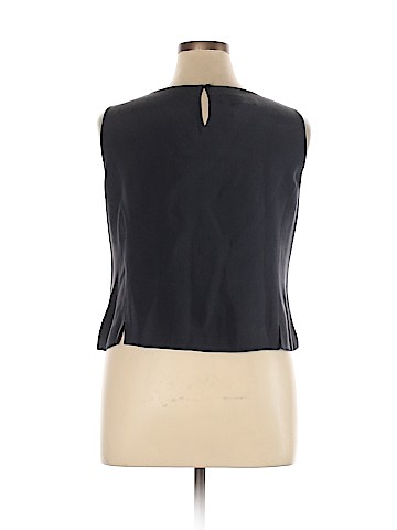 Jones New York Sleeveless Silk Top (view 2)