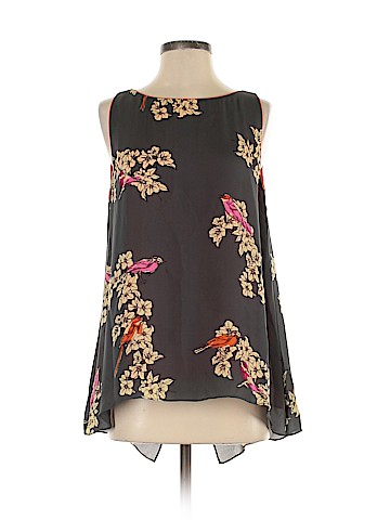 Rachel Roy Sleeveless Silk Top (view 1)