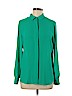 Apt. 9 100% Polyester Green Long Sleeve Blouse Size M - photo 1
