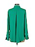 Apt. 9 100% Polyester Green Long Sleeve Blouse Size M - photo 2