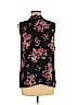 Alice Blue 100% Rayon Black Sleeveless Blouse Size M - photo 2