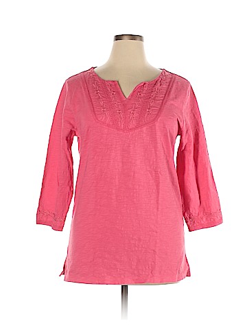 Coldwater Creek 3/4 Sleeve Top (view 1)