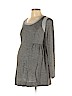 A Pea in the Pod Gray Pullover Sweater Size L - photo 1