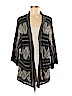 Romeo & Juliet Couture 100% Acrylic Black Cardigan Size M - photo 1