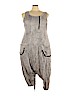 Boheme Boutique Gray Jumpsuit Size L - photo 1