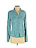 Cloth & Stone 100% Tencel Lyocell Blue Long Sleeve Button-Down Shirt Size S - photo 1