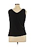 Spencer Alexis 100% Polyester Black Sleeveless Blouse Size XL - photo 2