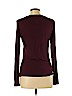 H&M 100% Cotton Burgundy Long Sleeve T-Shirt Size M - photo 2