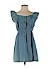 Lush 100% Cotton Blue Casual Dress Size S - photo 1