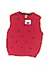 Janie and Jack 100% Cotton Red Sweater Vest Size 3 - photo 1