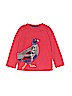 Mini Boden 100% Cotton Graphic Red Long Sleeve T-Shirt Size 4 - 5 - photo 1